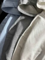 سویشرت کراپ ساده کراپ سه نخ داخل کرک(3491) - Image 4