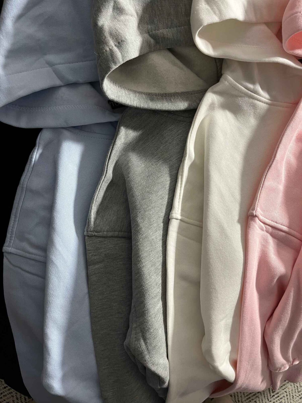 سویشرت کراپ ساده کراپ سه نخ داخل کرک(3491) - Image 6