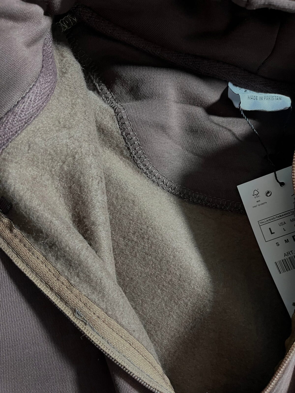 سویشرت ZARA اورجینال وارداتی سه نخ داخل کرک(3493) - Image 6