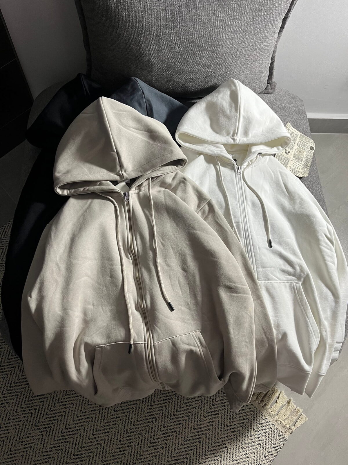 سویشرت ZARA اورجینال وارداتی سه نخ داخل کرک(3493) - Image 3