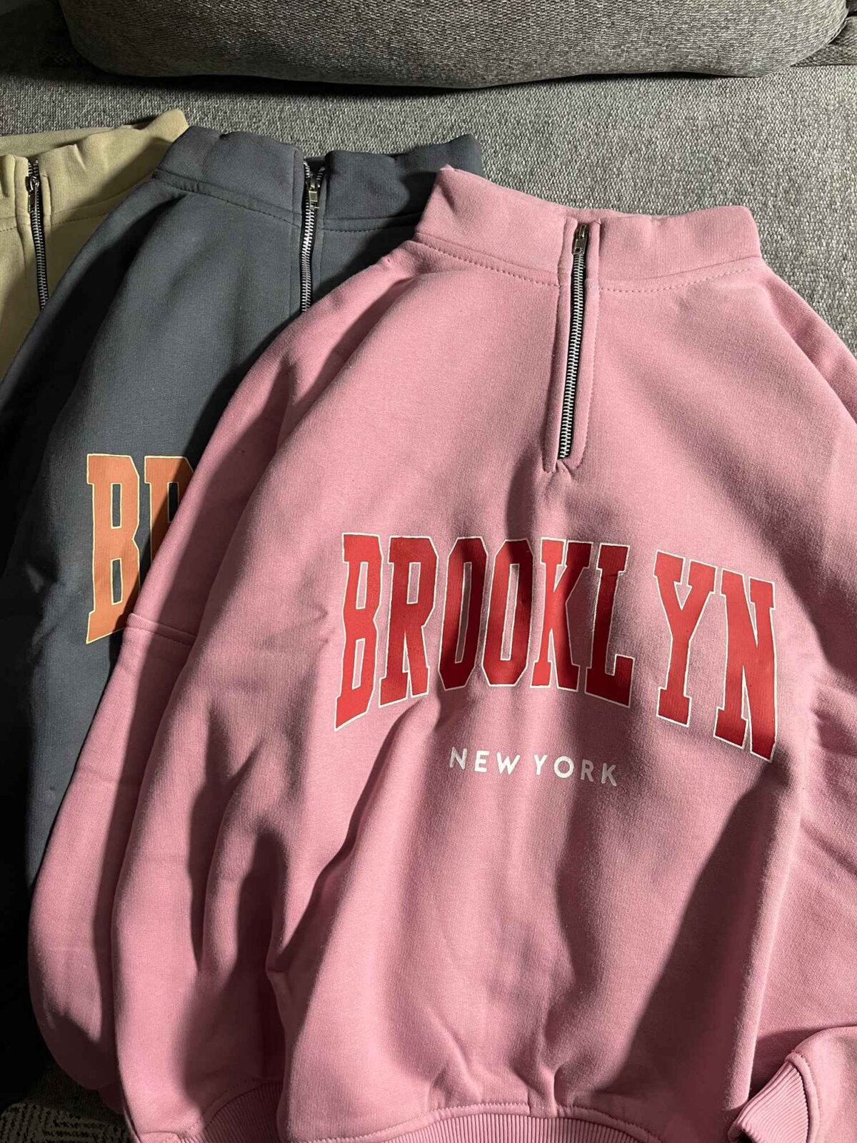 نیم زیپ BROOKLYN دورس سه نخ داخل کرک(3495) - Image 2