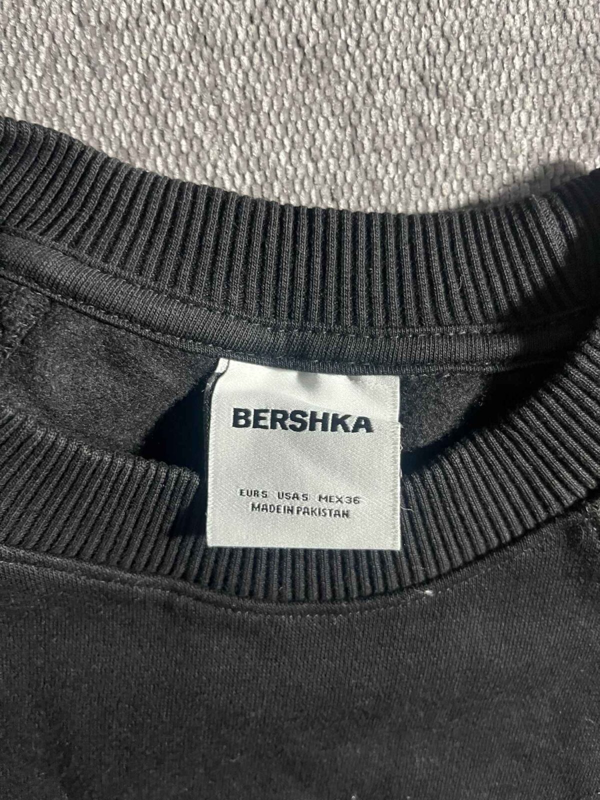 دورس اورجینال آستین رگلان BERSHKA سه نخ داخل کرک وارداتی(3501) - Image 2