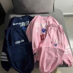 ست GEORGIA دورس کراپ و شلوار جاگر دورس دو نخ داخل کرک(3503)