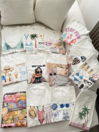 تیشرت باکسی پنبه ماکان summer vibe تولید آرص پارت سوم(3749)
