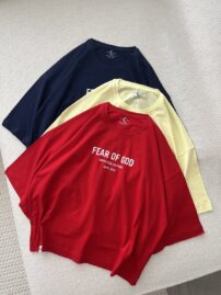 تیشرت باکسی تکست fear of god  پنبه ماکان(3899)