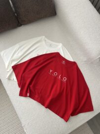 تیشرت کراپ تکست YOLO باکسی(3820)